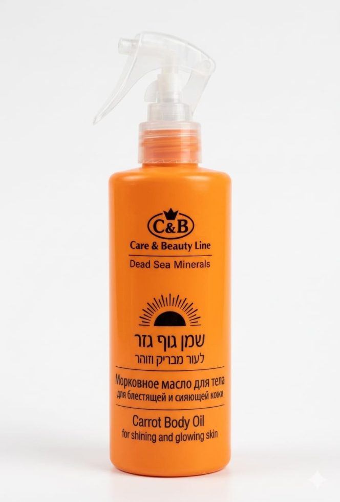 שמן גוף גזר