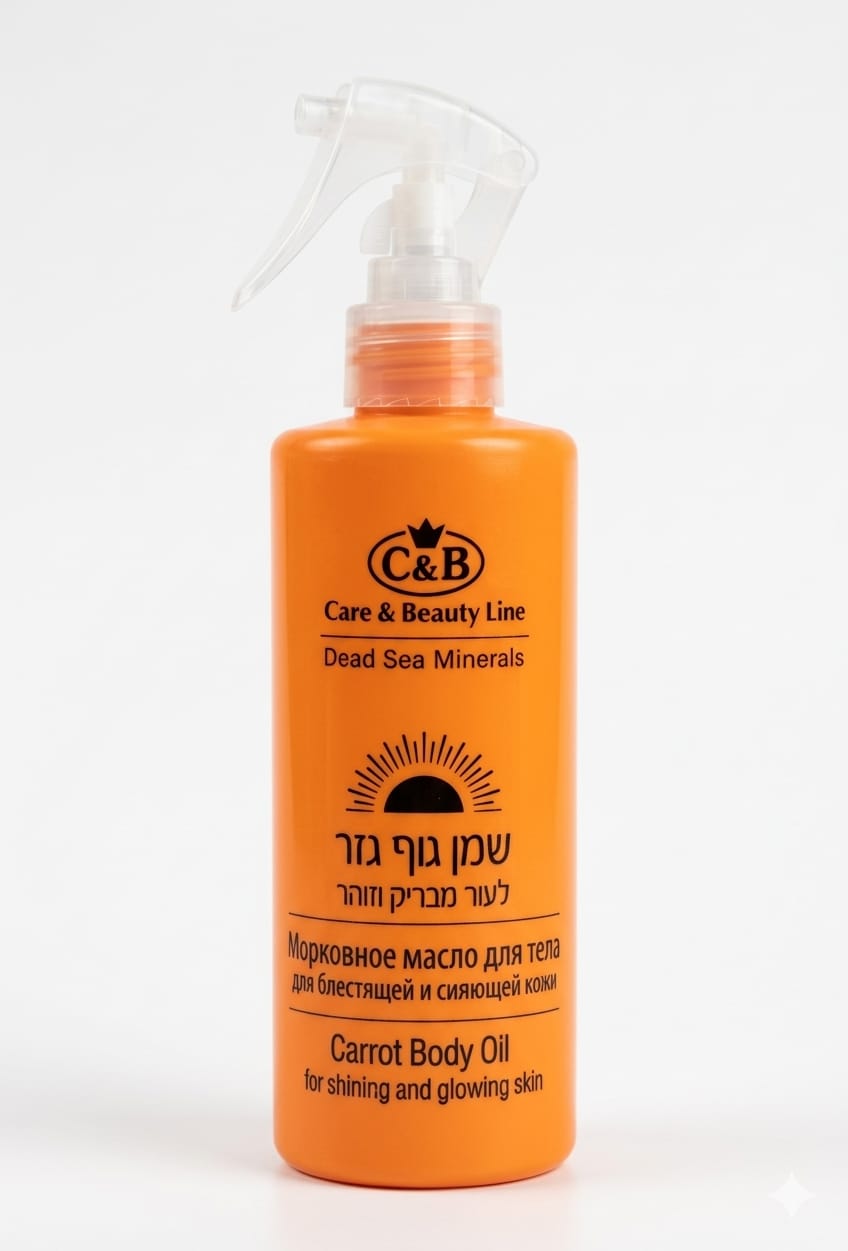 שמן גוף גזר